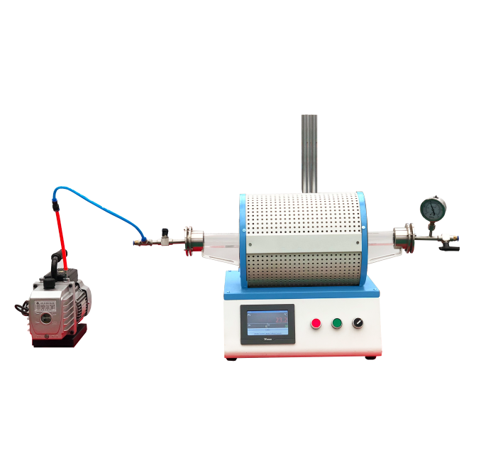 STR-DTF60-12II小型双温区多工位真空管式炉